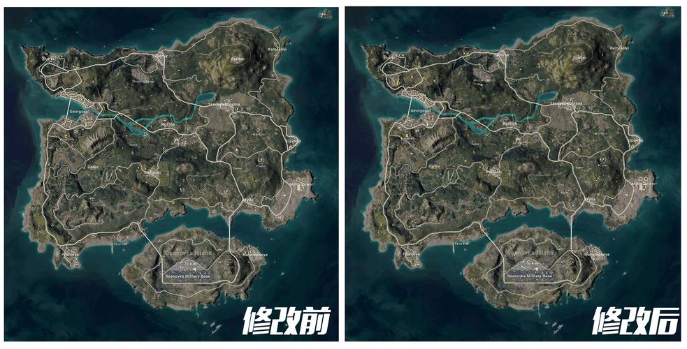 绝地求生海岛地图